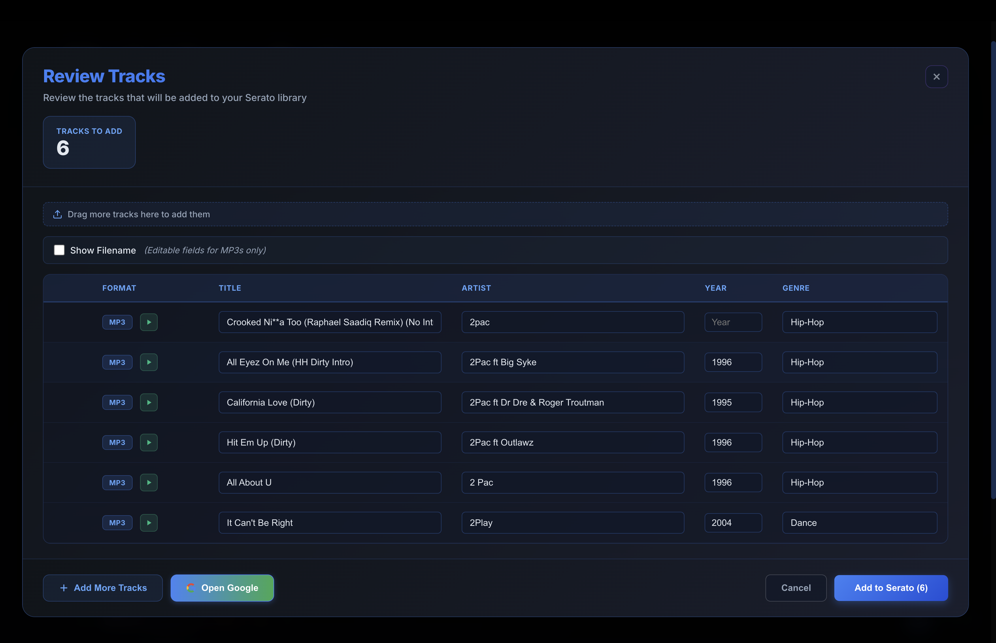 Add New Tracks in MLT